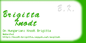 brigitta knodt business card